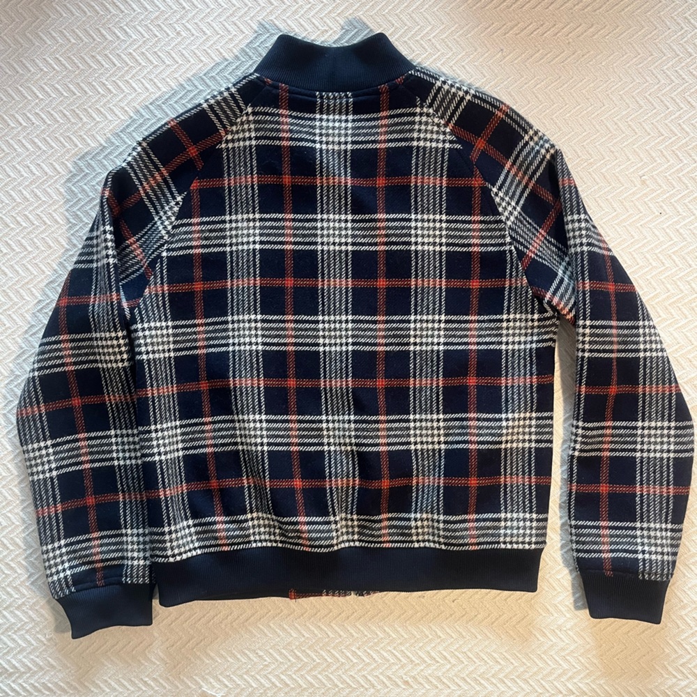 Pendleton Wool Plaid Bomber Jacket - image 8